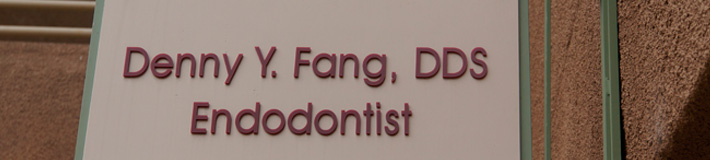 Denny Fang Outside Sign